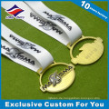 Benutzerdefinierte Metall-Marathon-Medaille mit Gold Silber Bronze Plating